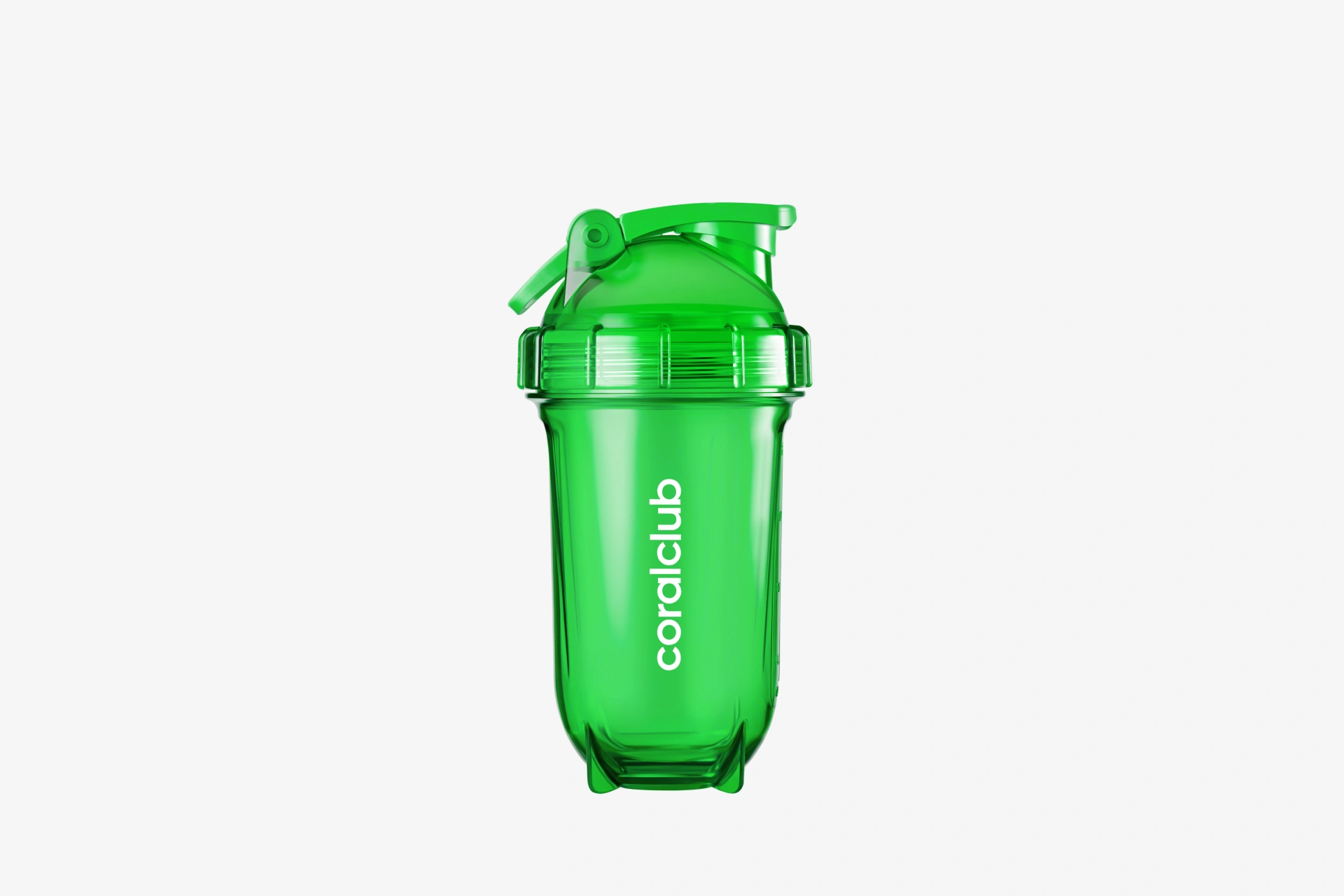 Coralclub shaker, zöld