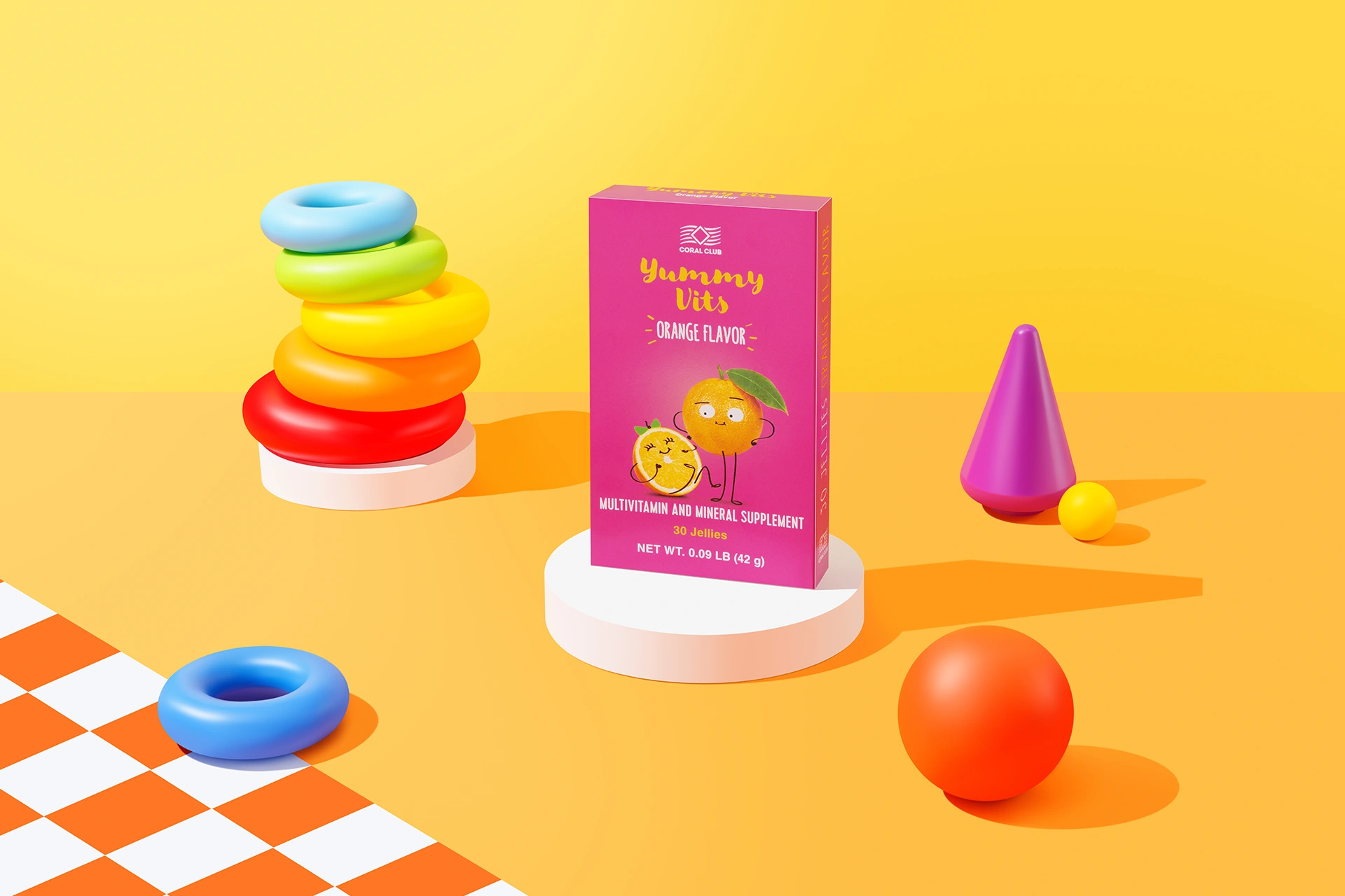 Yummy Vits narancsos ízben