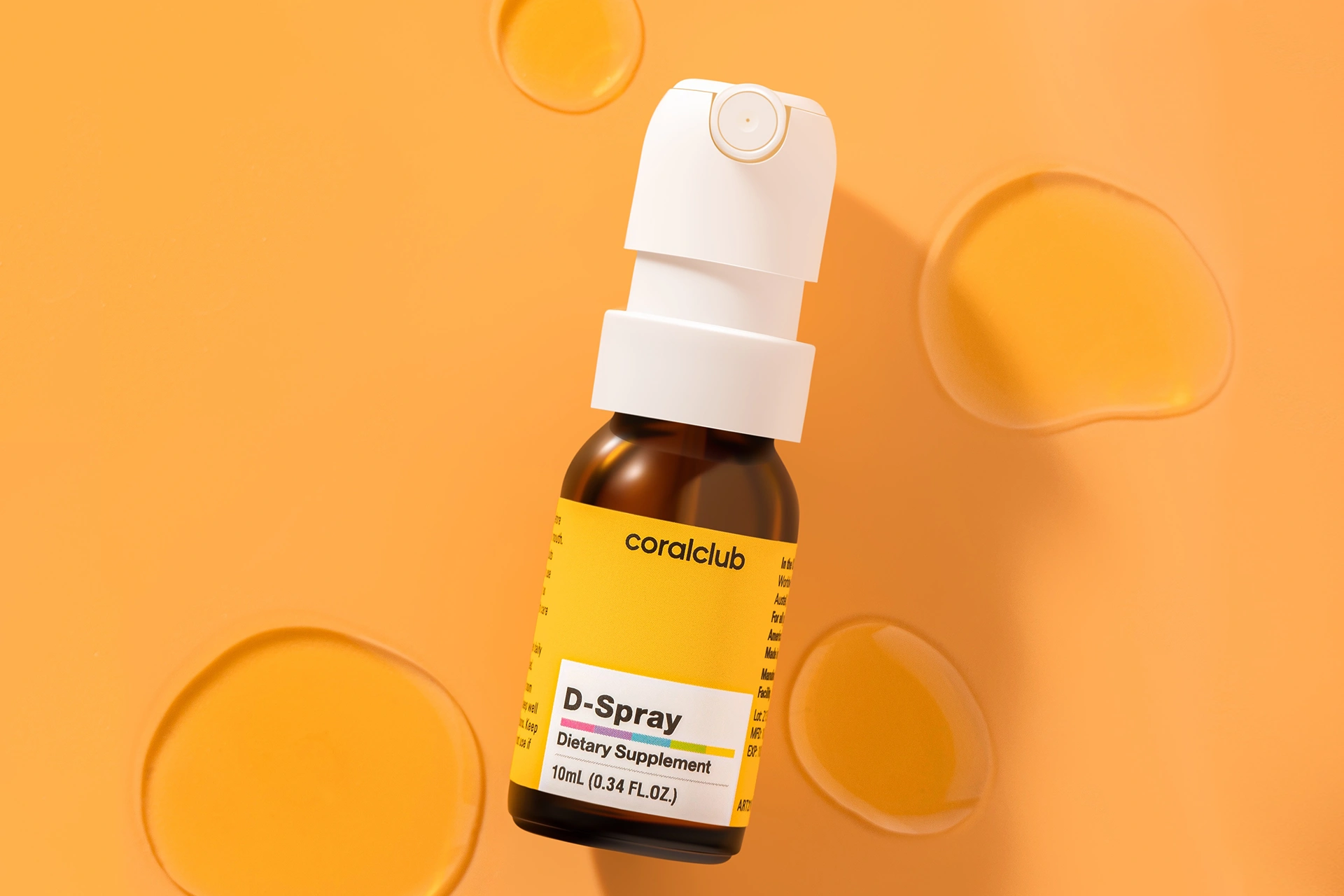 D-Spray 400 D3 vitamin és MCT olaj tartalmú étrend-kiegészítő